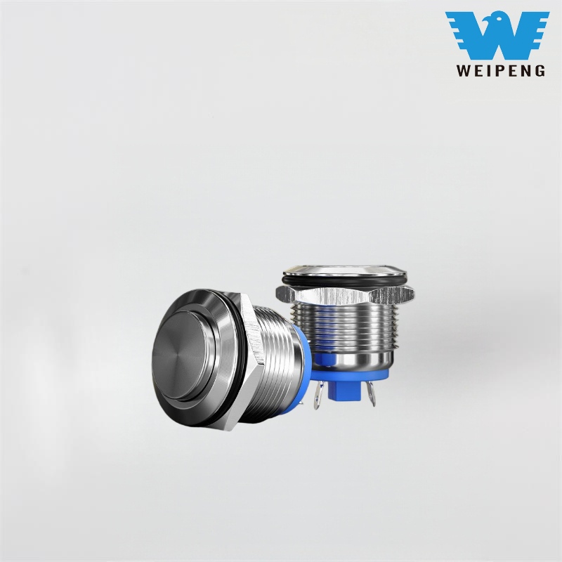 Металлический кнопочный переключатель запуска машины 16/19 мм