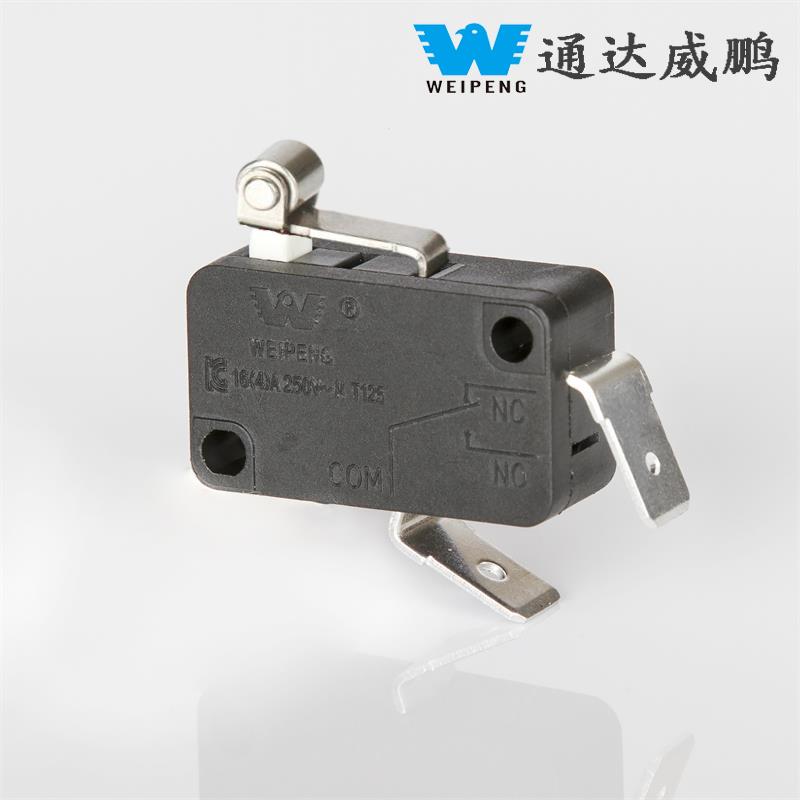 Микропереключатель 16А для сварочного пистолета с короткими колесами