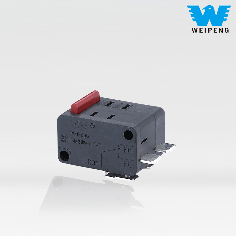 Комбинированный микровыключатель двойного действия / DPDT / роликовый рычаг