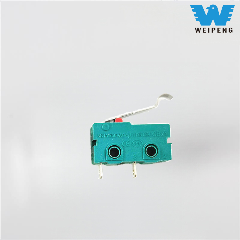 Микропереключатель без ручки/короткой/длинной ручки 5А