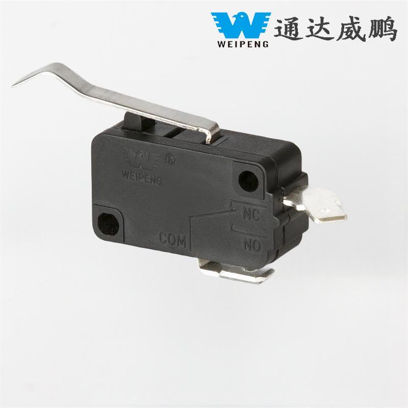 Сильноточный микропереключатель с самовозвратом для бытовой техники