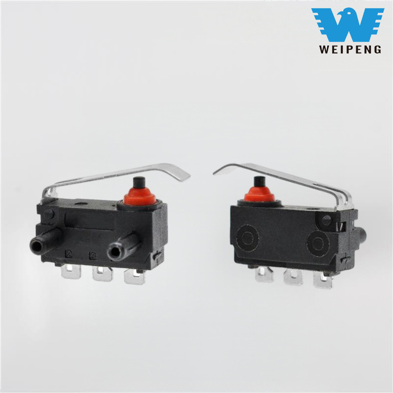 Гидравлический замок с микропереключателем позиционирующего штифта для задней двери автомобиля