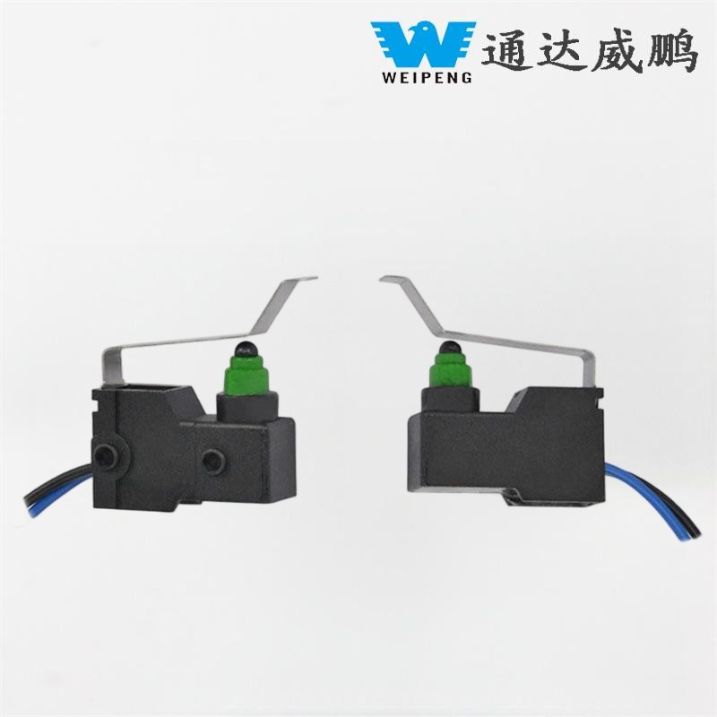 Микропереключатель бокового выхода с позиционирующим штифтом