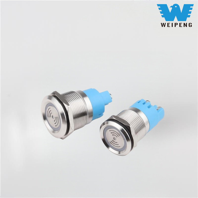 Водонепроницаемый мигающий переключатель кнопки сигнализации