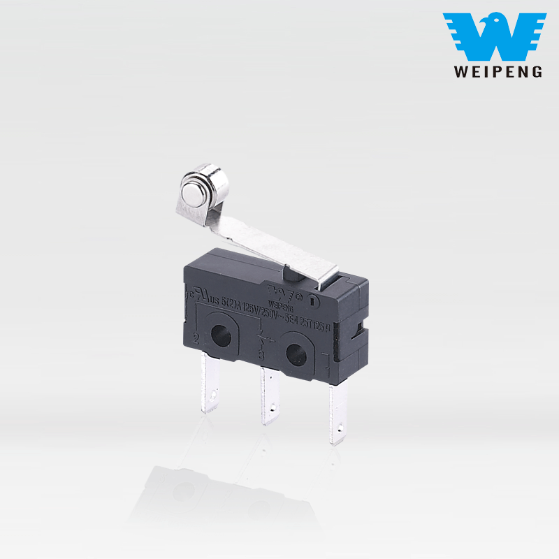 Weipeng 5A 125V 250V Высокотемпературный 3-контактный микропереключатель для промышленного оборудования